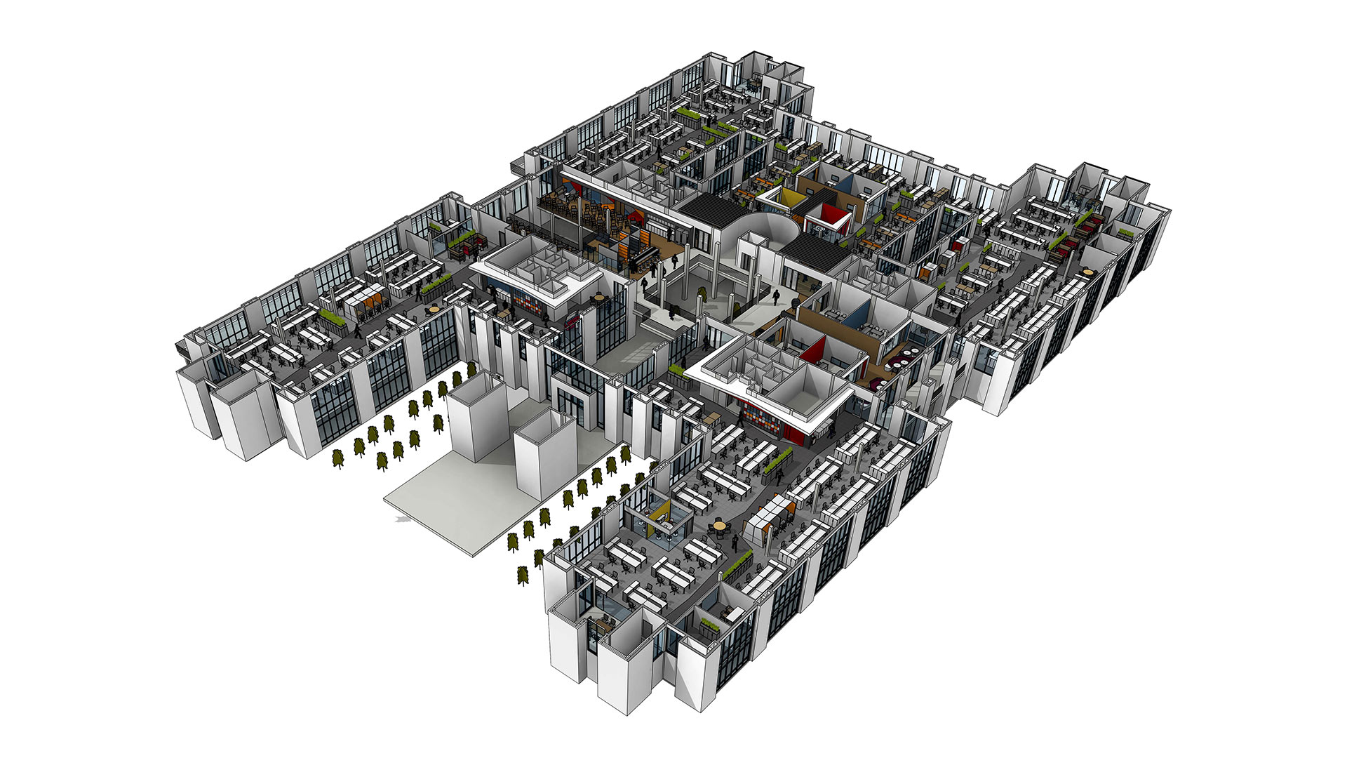 Interior Projects - Space Planning - TCRPV Architects